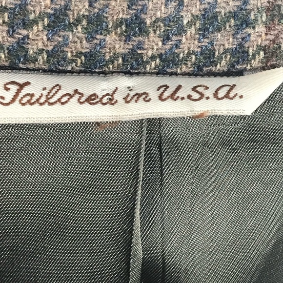 Stafford Country Collection Sport Coat Lambswool & Wool blend Size 44 L - Picture 10 of 11